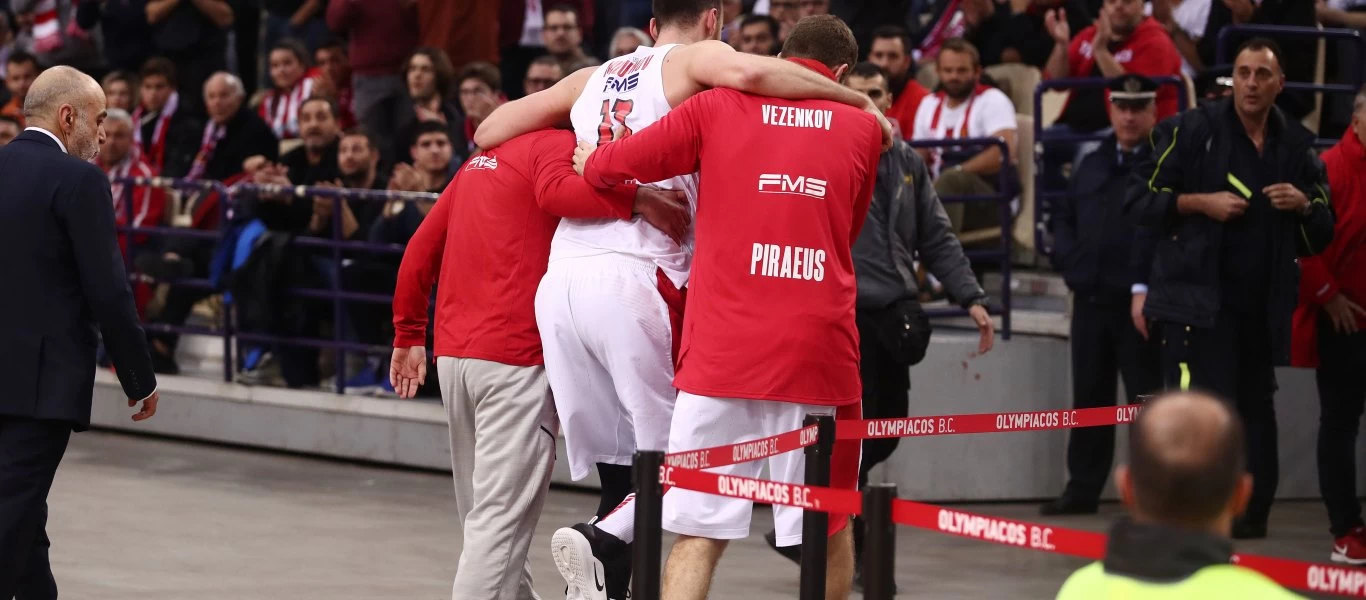 Ολυμπιακός: Διάστρεμμα ο Νικολά Μιλουτίνοφ